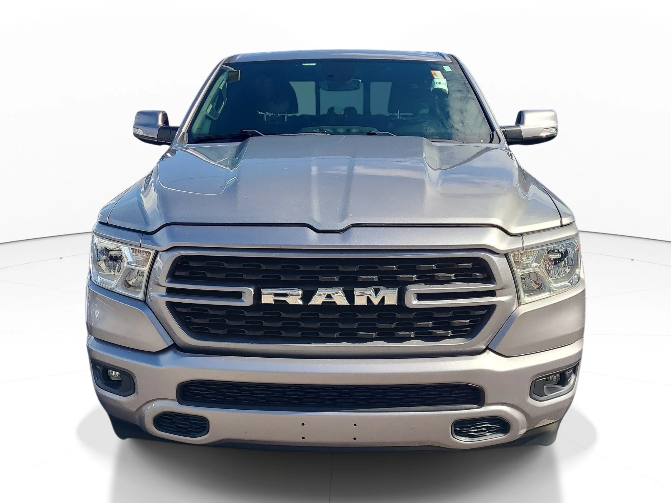 Used 2022 Billet Silver Metallic Clearcoat Ram Big Horn image 2