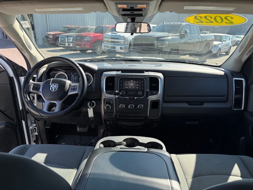 Used 2022 Bright White Clearcoat Ram SLT image 11