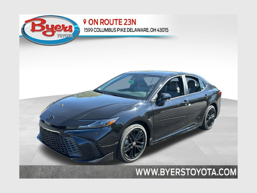Midnight Black Metallic 2026 Toyota Camry Sedan Front-Wheel Drive 
