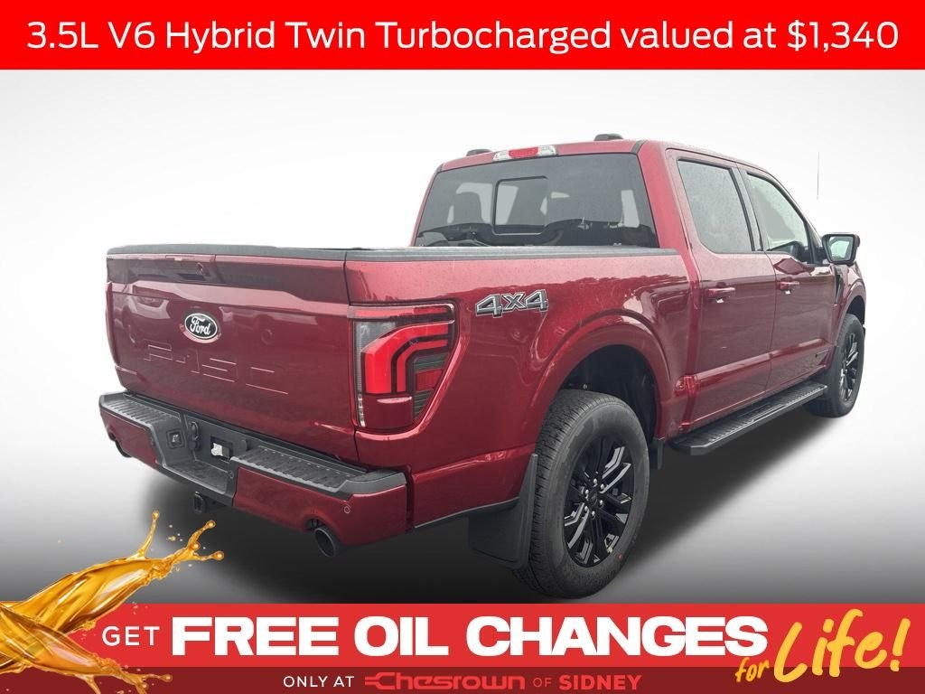 New 2026 Ruby Red Metallic Tinted Clearcoat Ford Lariat® image 5