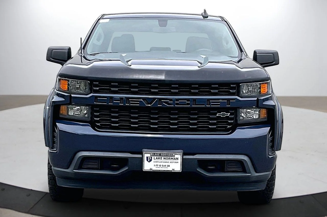 Certified Used 2021 Blue Chevrolet Custom image 3