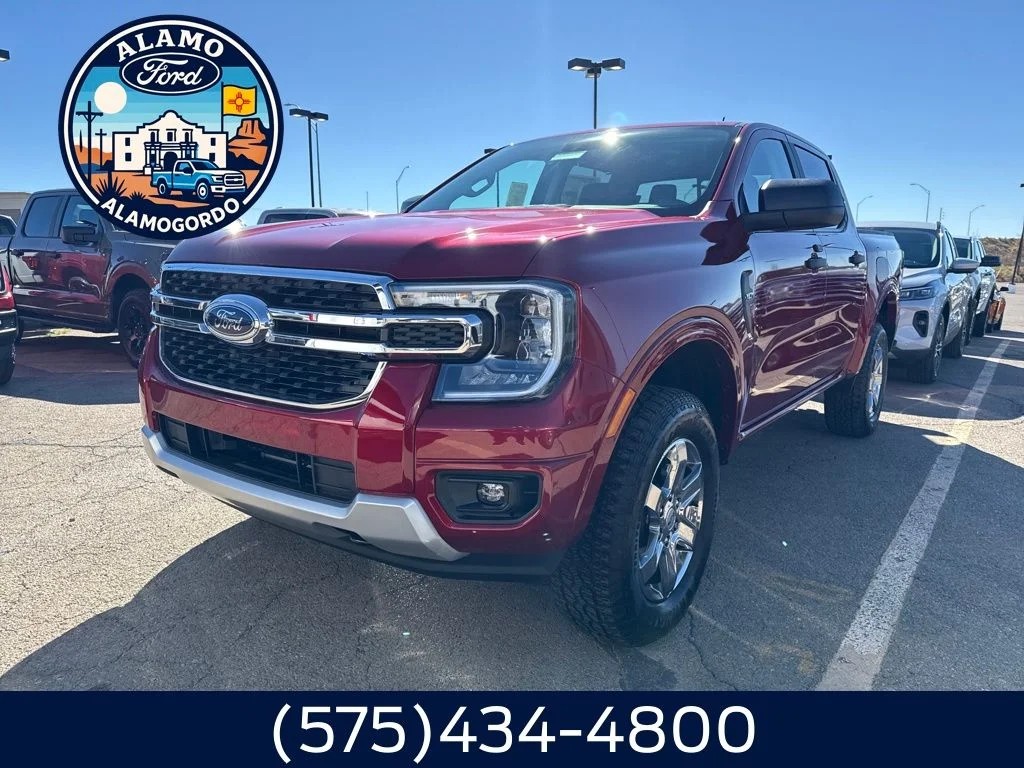 New 2025 Ruby Red Metallic Tinted Clearcoat Ford XLT image 1