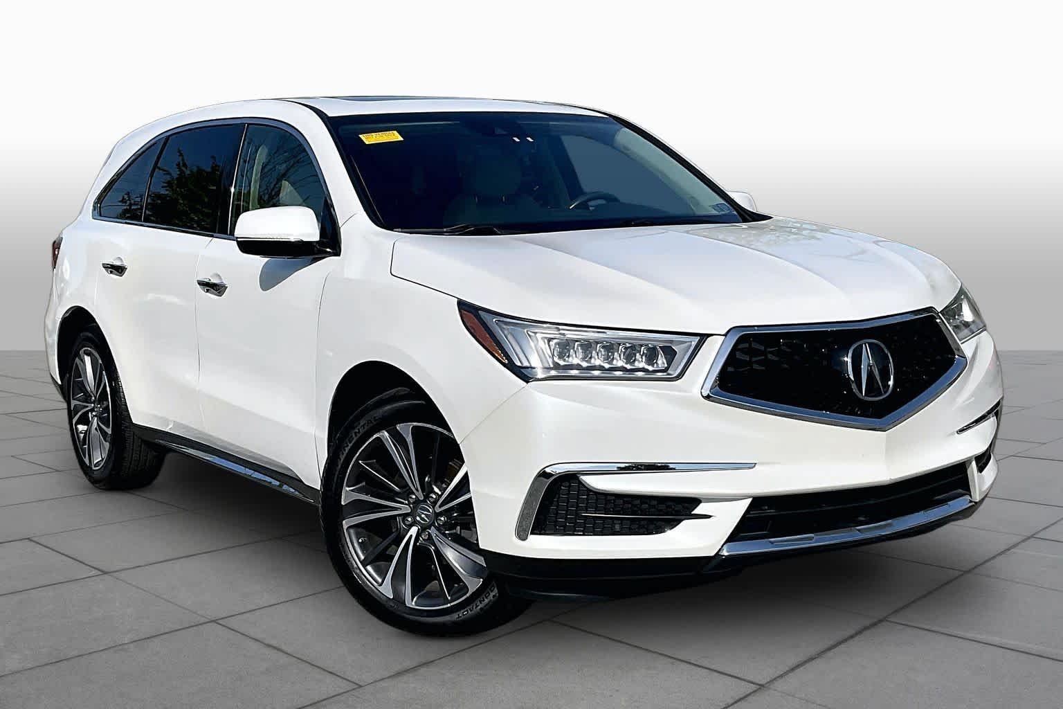 Used 2020 Platinum White Pearl Acura  image 3