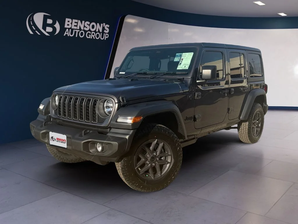 New 2026 Gray Jeep Sport RHD image 1