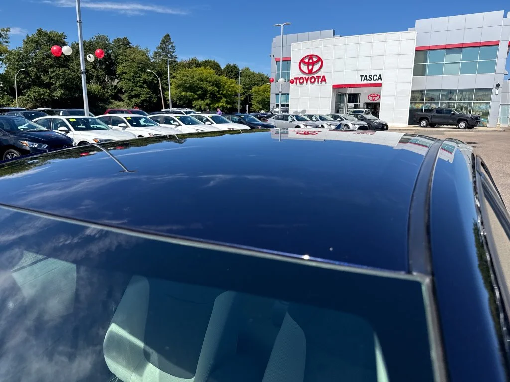 Used 2022 Blue Toyota LE image 45