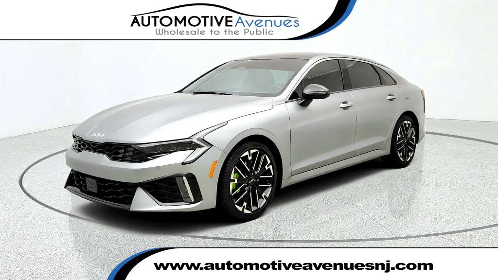 Used 2025 Steel Matte Gray Kia GT DCT FWD image 1