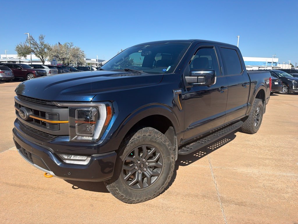 Used 2023 Blue Ford Tremor image 1