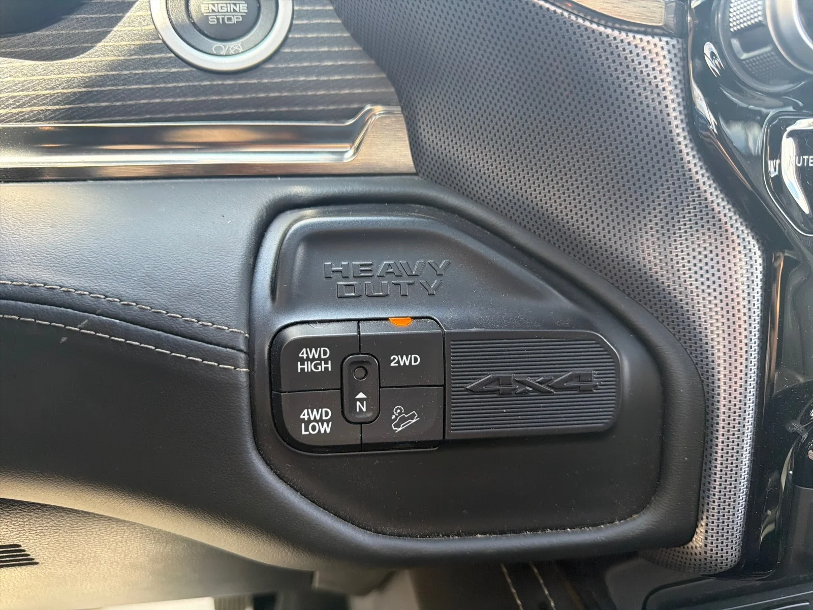 Used 2019 Granite Crystal Clearcoat Metallic Ram Limited image 22