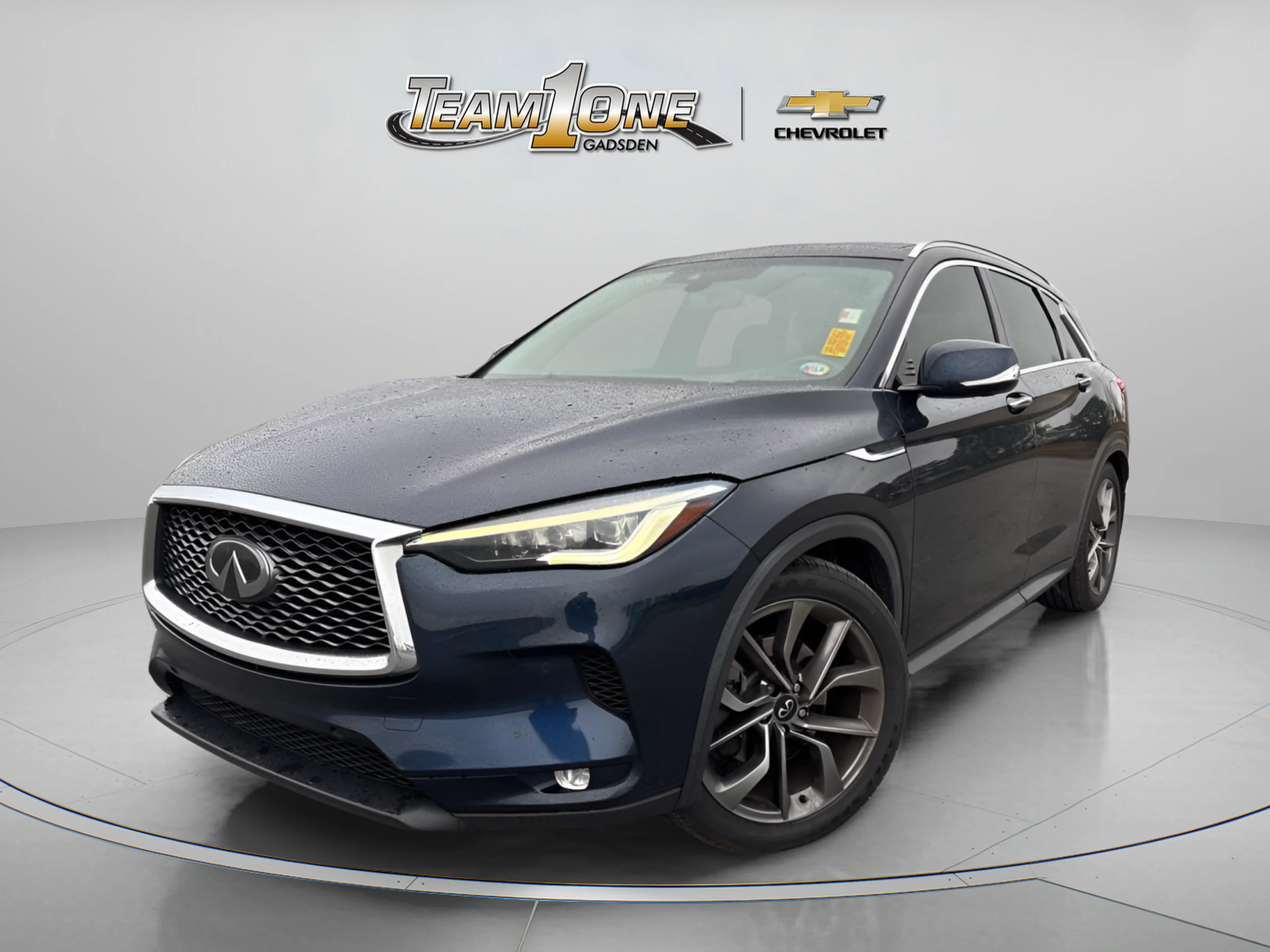 Used 2020 Blue INFINITI AUTOGRAPH AWD image 3