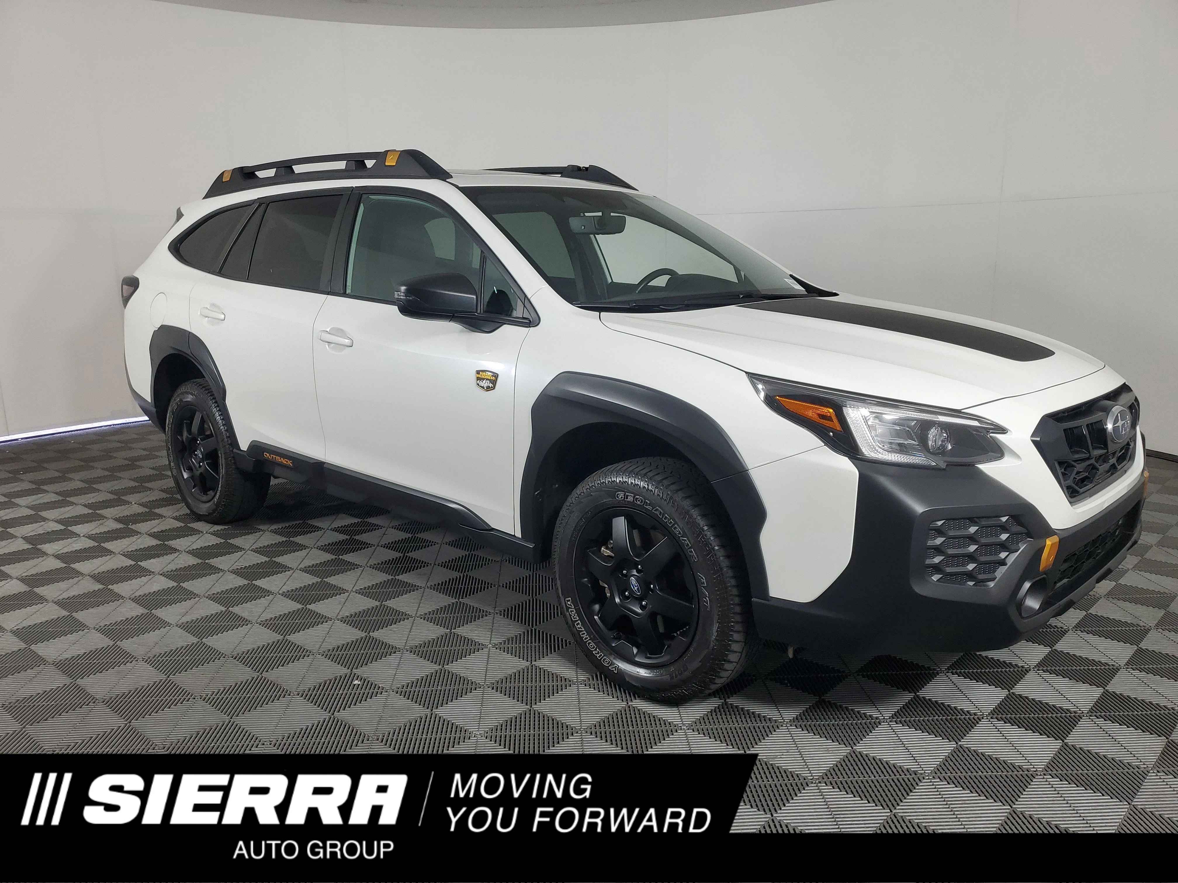 Used 2024 Crystal White Pearl Subaru Wilderness image 1