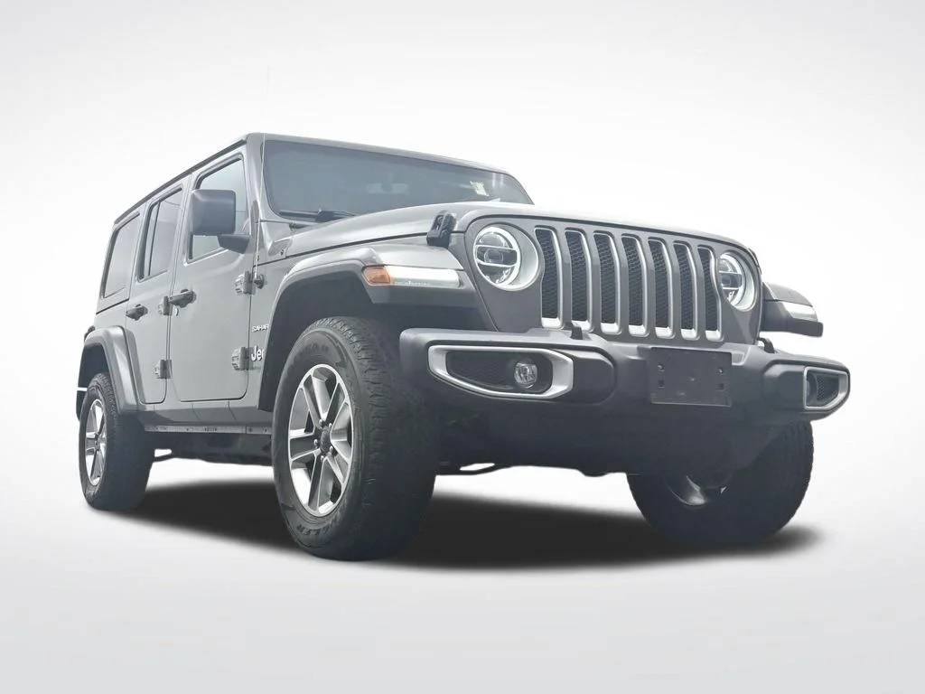 Used 2022 Gray Jeep Unlimited Sahara image 32