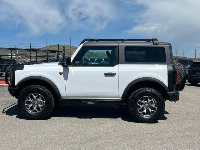 Used 2021 White Ford Badlands image 2