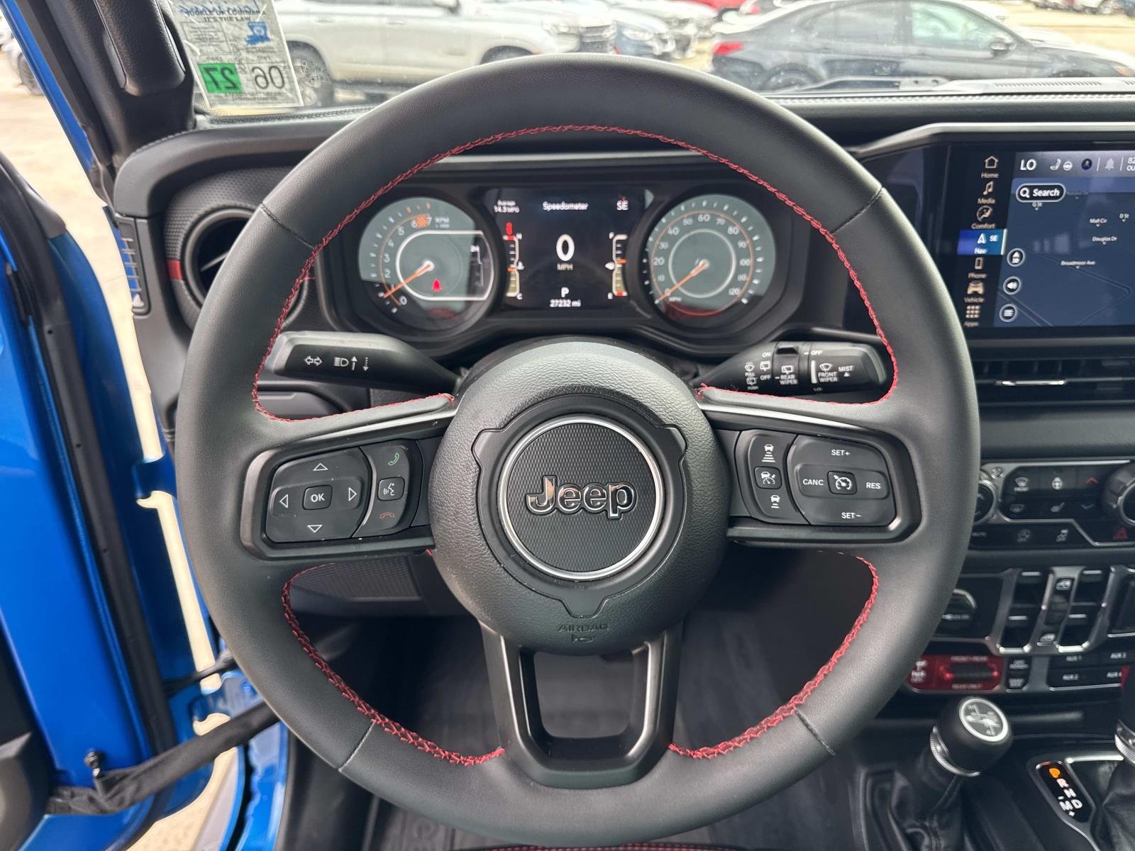 Used 2024 Hydro Blue Pearlcoat Jeep Rubicon X image 21