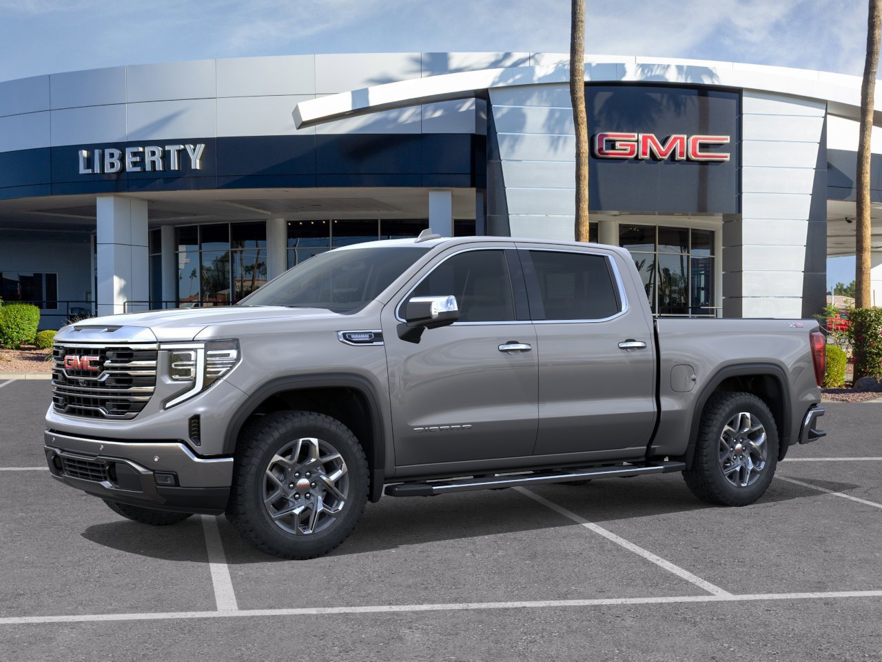 New 2026 Sterling Metallic GMC SLT image 2
