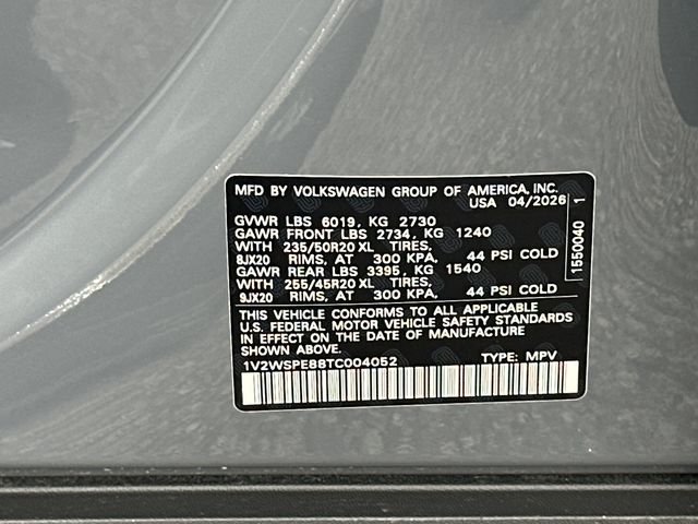 New 2026 Gray Volkswagen Pro S image 33
