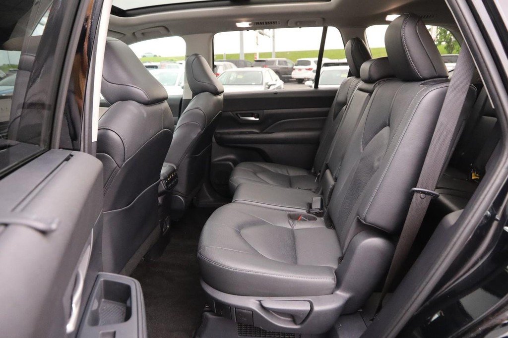 Certified Used 2025 Midnight Black Metallic Toyota Hybrid Limited AWD (Natl) image 12