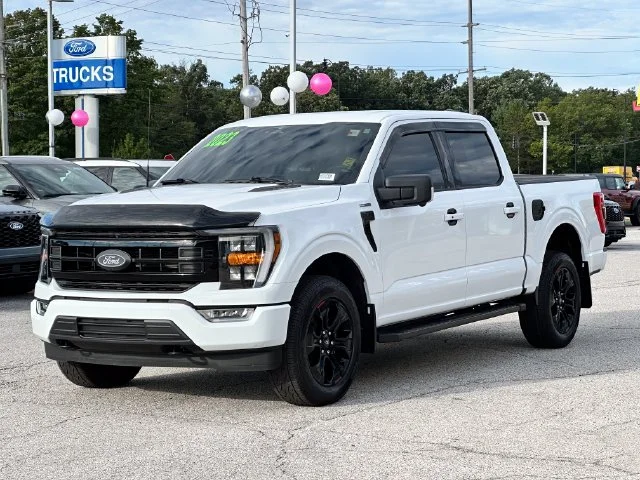 Certified Used 2023 White Ford XLT image 3