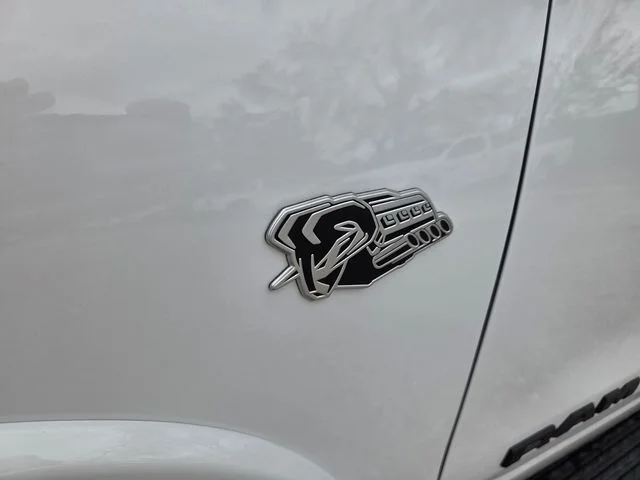 New 2026 Bright White Clear-Coat Exterior Paint RAM Laramie image 4
