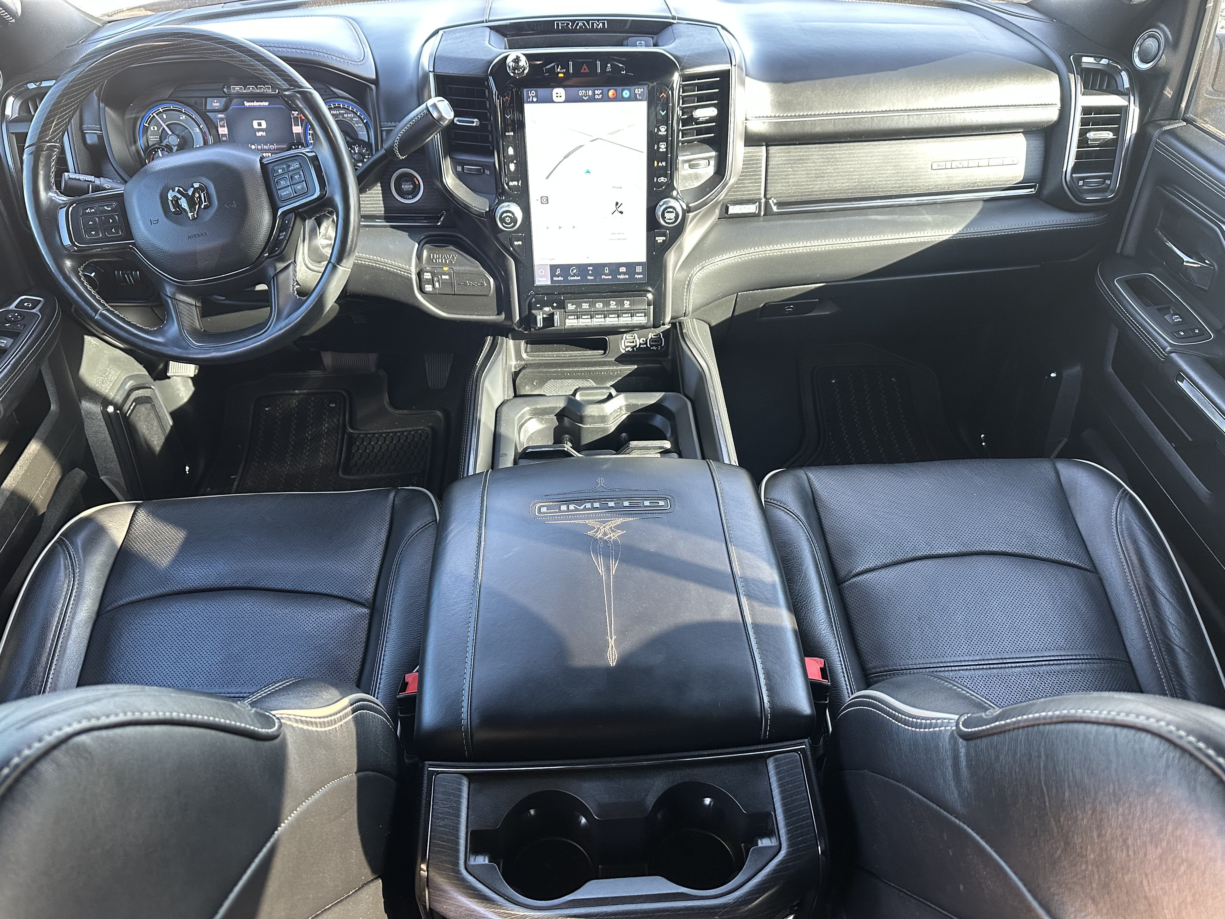 Used 2022 Maximum Steel Metallic Clearcoat Ram Limited image 19
