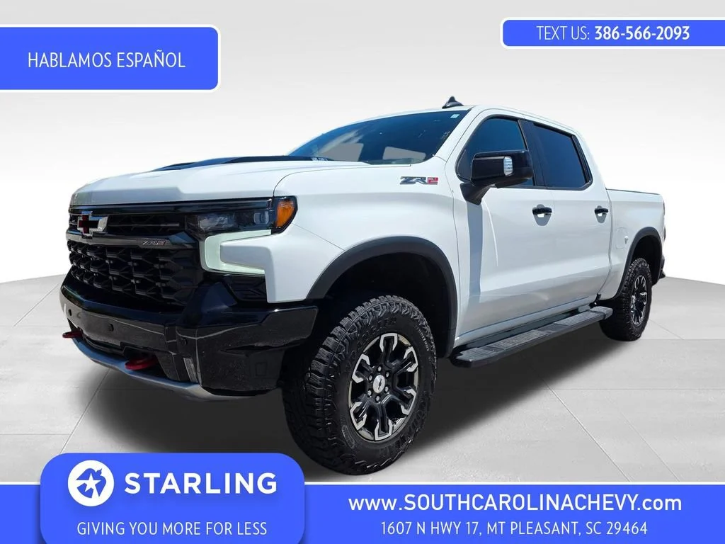 Used 2025 Summit White Chevrolet ZR2 image 1