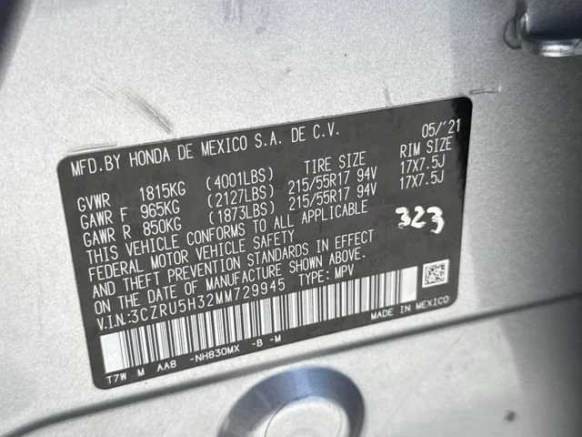 Used 2021 Lunar Silver Metallic Honda LX image 31