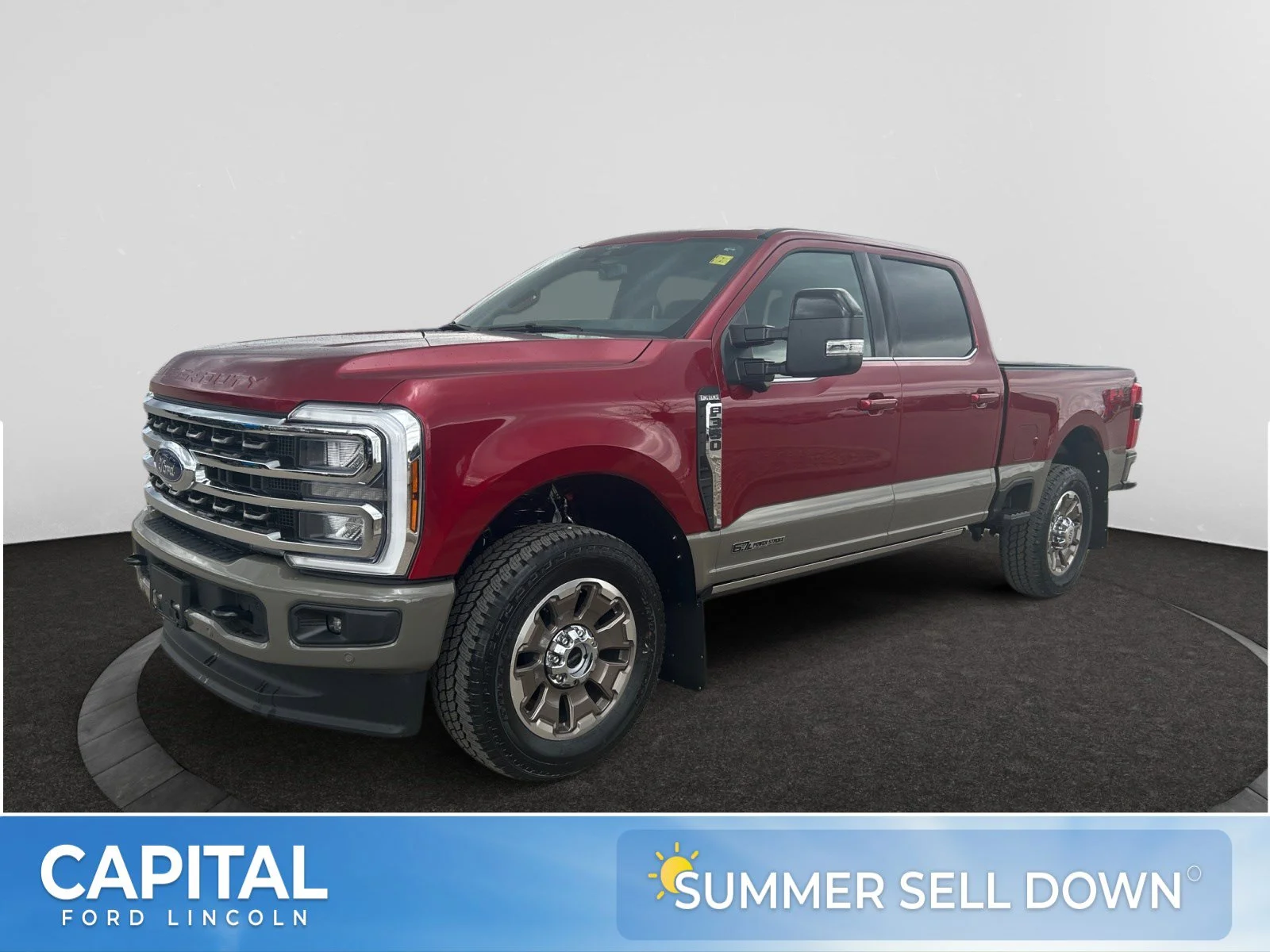 New 2026 Ruby Red Metallic Tinted Clearcoat Ford King Ranch image 1