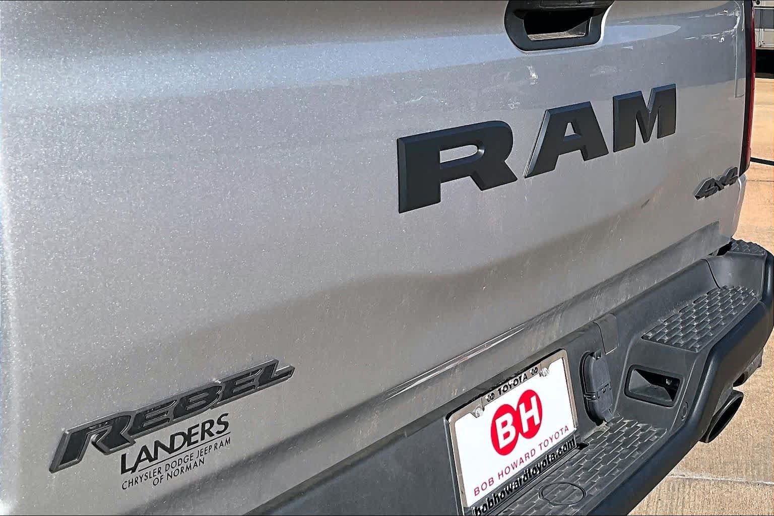 Used 2025 Billet Silver Metallic Clearcoat Ram Rebel image 30
