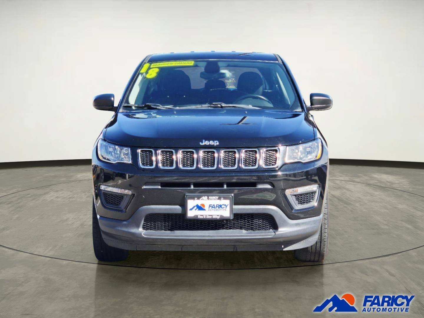 Used 2018 BLACK JEEP SPORT image 6