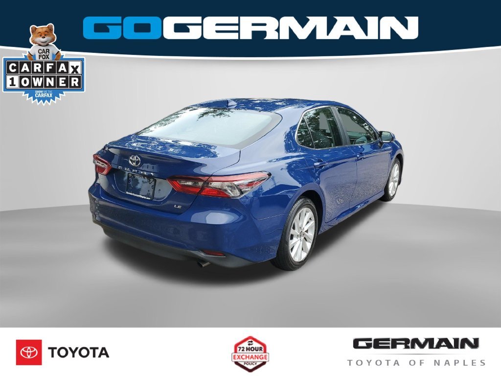 Certified Used 2024 Blue Toyota LE image 10