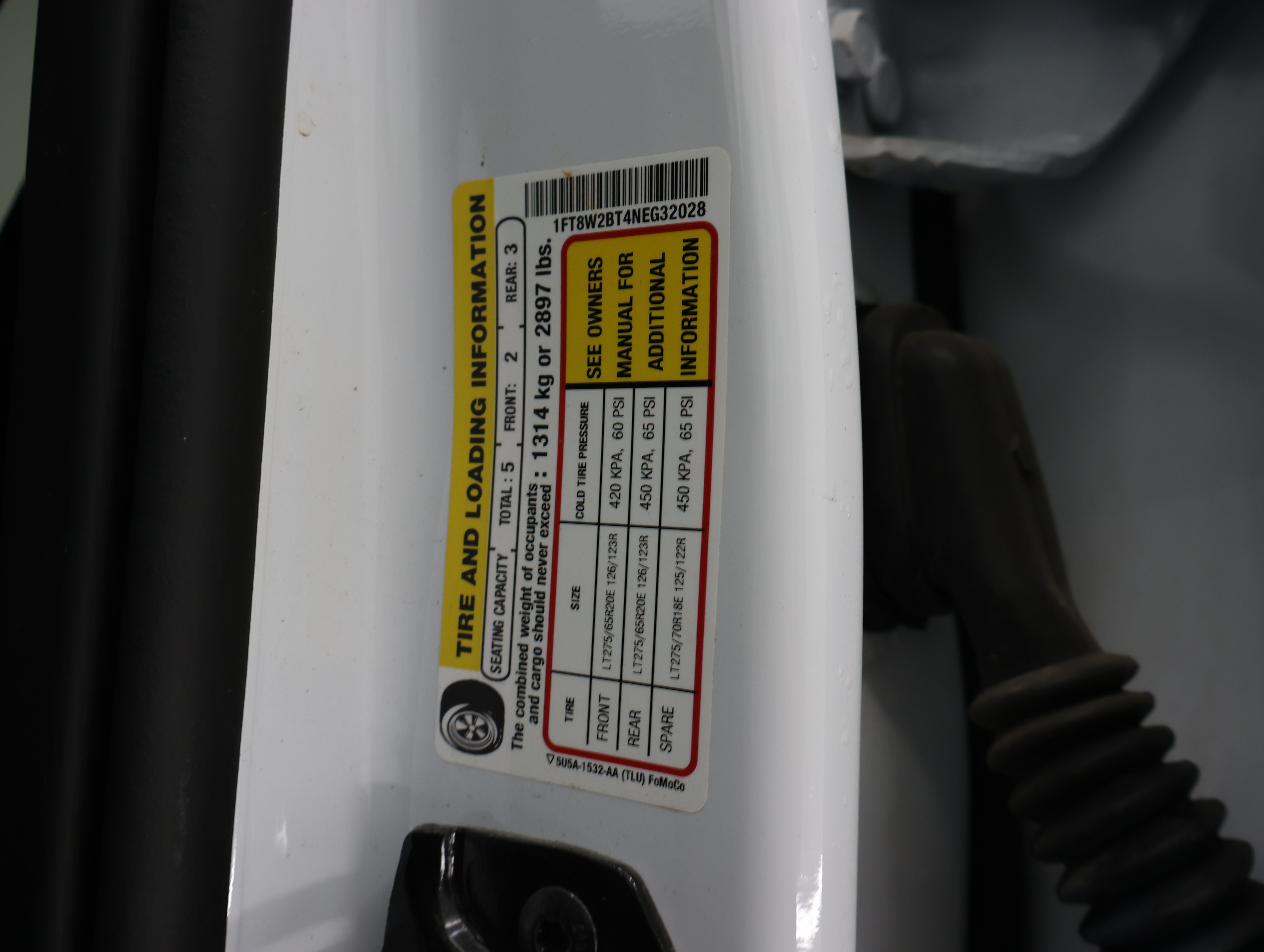 Used 2022 Oxford White Ford 4x4 Crew Cab XLT w/FX4: CREW-SHORT-XLT-6.7L DIESEL-FX4-NAVIGATION-4WD-1 OWNER image 58