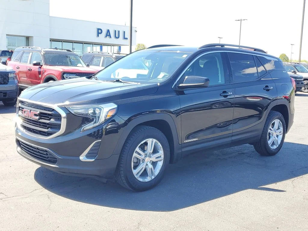 Used 2018 GMC Terrain SLE with VIN 3GKALTEV9JL319696 for sale in Saint Johns, MI