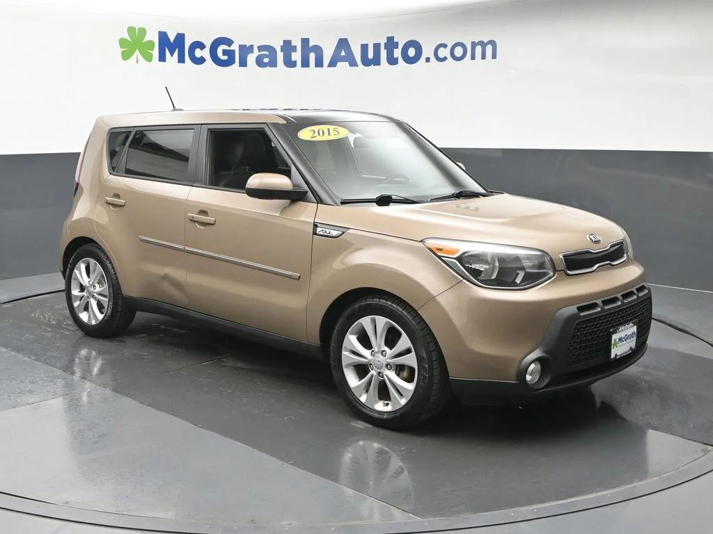 Used 2015 Kia Soul + with VIN KNDJP3A53F7225671 for sale in Marion, IA