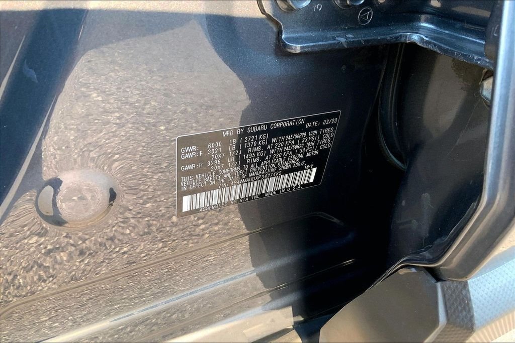 Used 2023 Gray Subaru Limited image 18