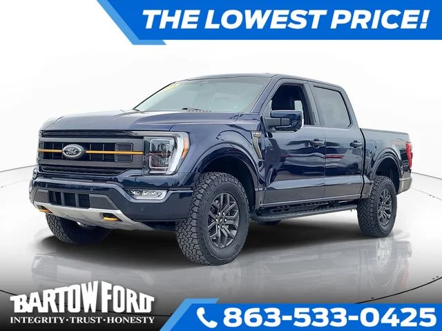 Used 2023 Blue Ford Tremor image 1