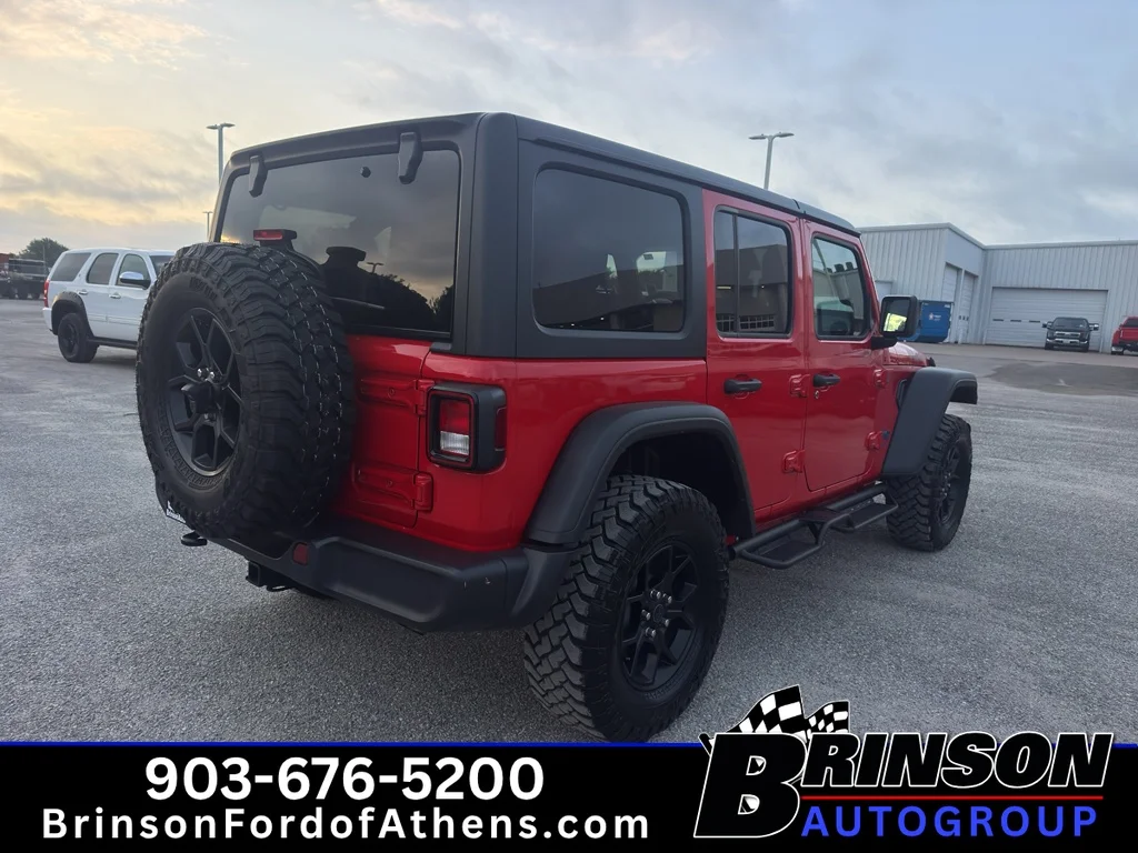 Certified Used 2025 Firecracker Red Clearcoat Jeep Willys image 5