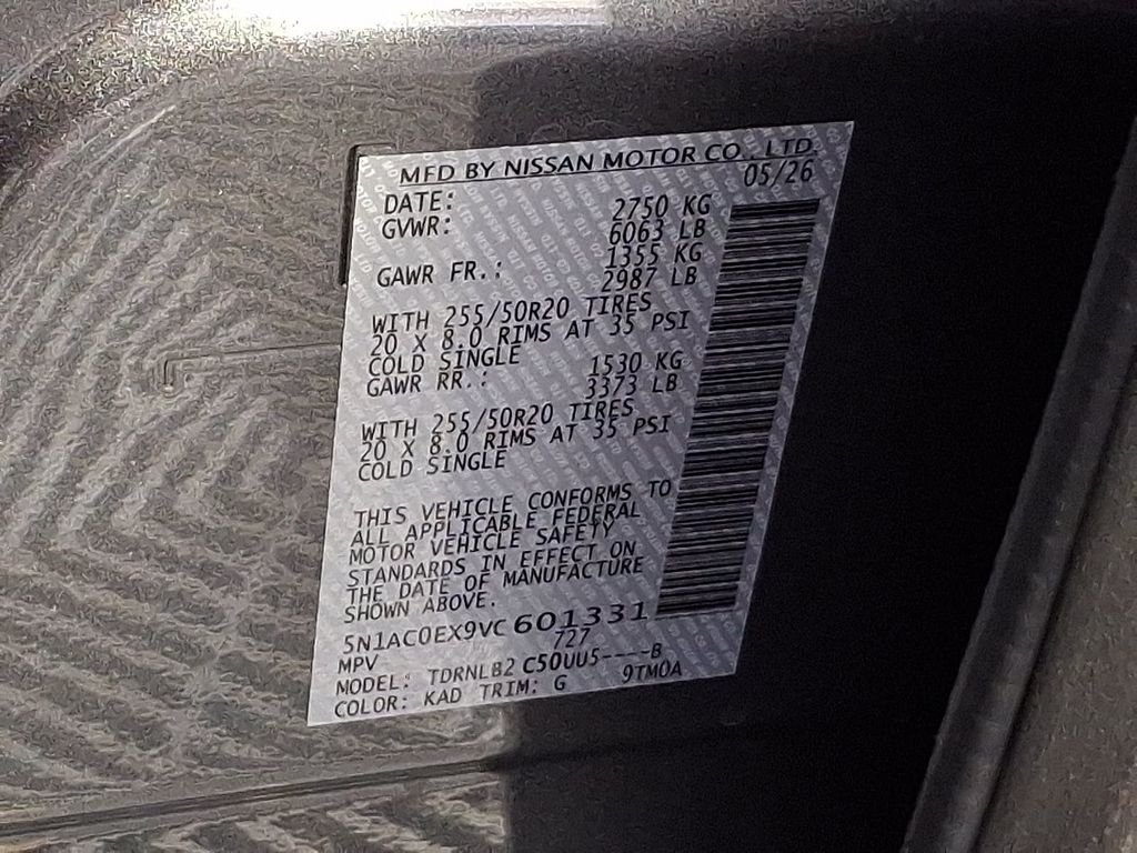 New 2027 GRAPHITE SHADOW INFINITI Luxe AWD image 20