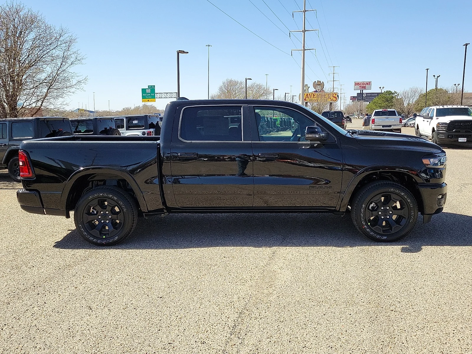 New 2026 PXJ Diamond Bla Ram LONE STAR CREW CAB 4X4 5