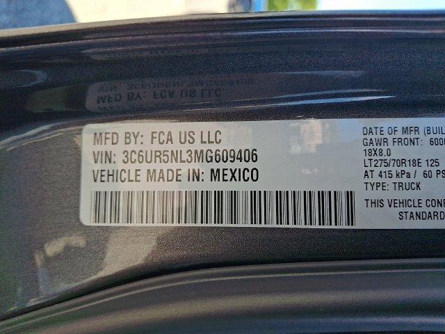 Used 2021 Gray Ram Laramie image 27