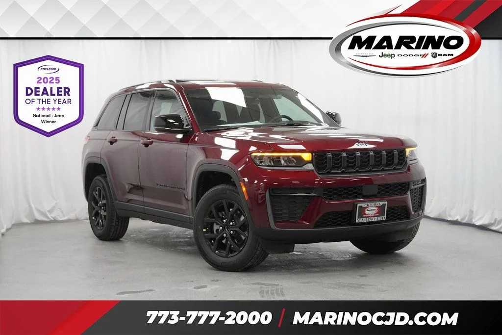 New 2026 Velvet Red Pearl-Coat Exterior Paint Jeep Laredo Altitude image 1