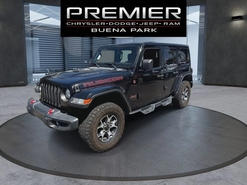 Used 2021 Black Jeep Unlimited Rubicon image 4