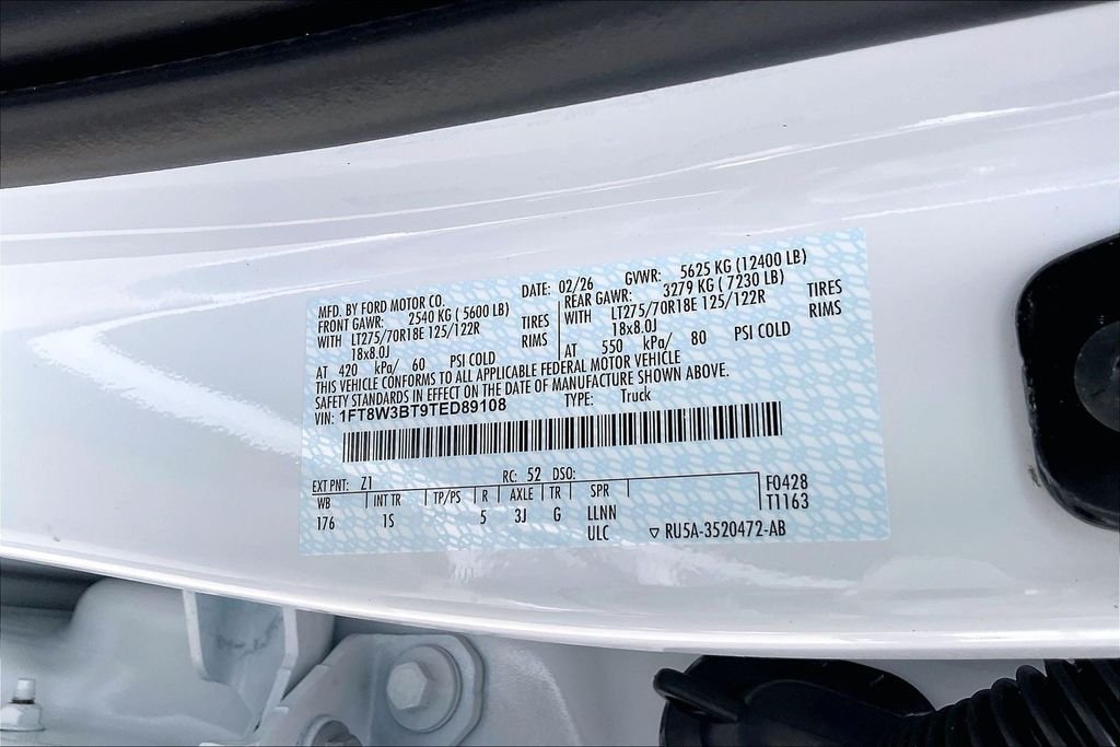 New 2026 Ford Super Duty F-350 XL 4D Crew Cab