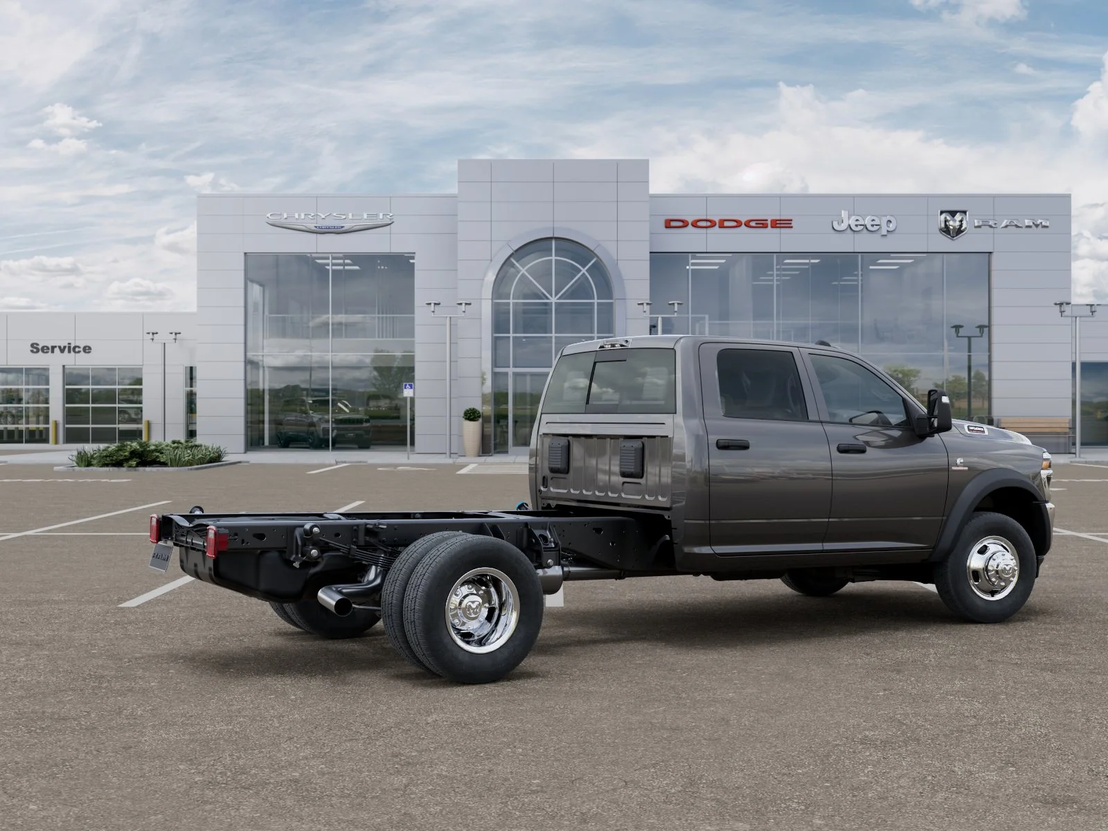New 2026 Granite Crystal Metallic Clearcoat RAM Tradesman image 54