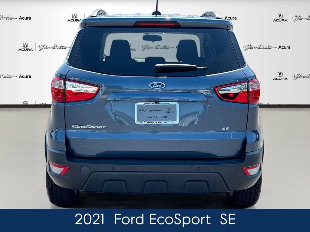 Used 2021 Blue Ford SE image 6