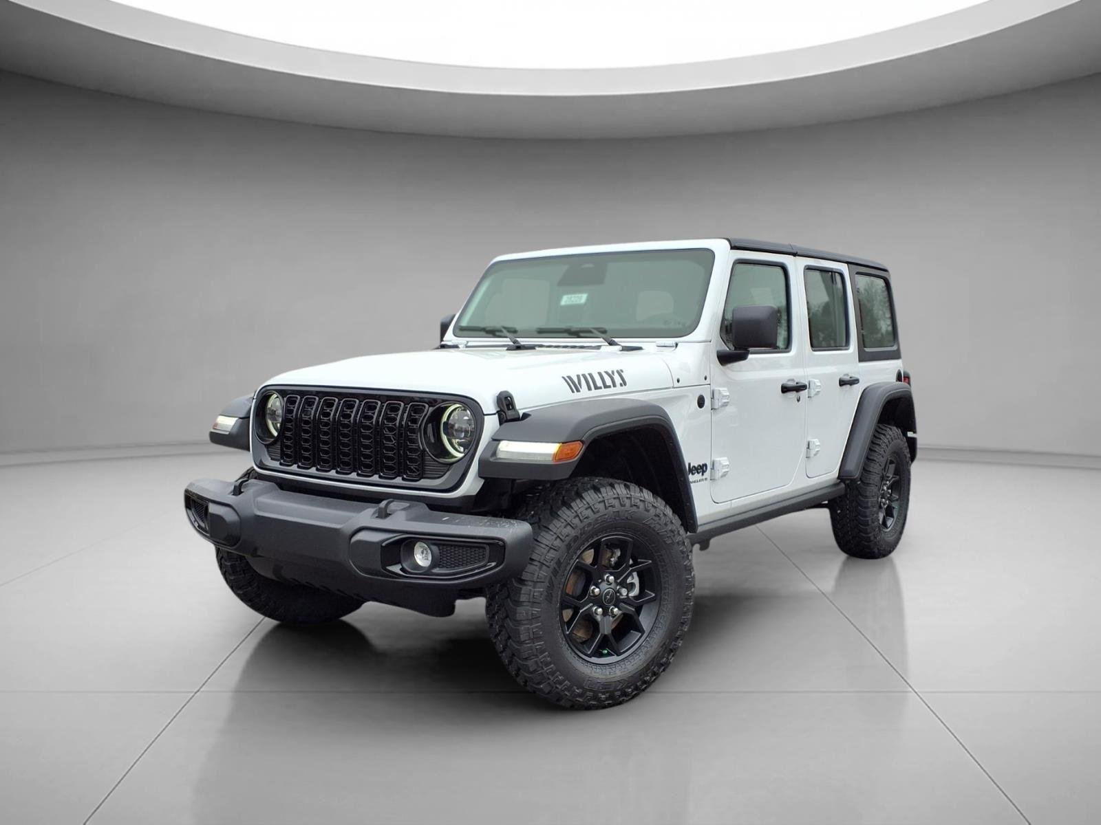 New 2026 Bright White Clear-Coat Exterior Paint Jeep Willys image 1