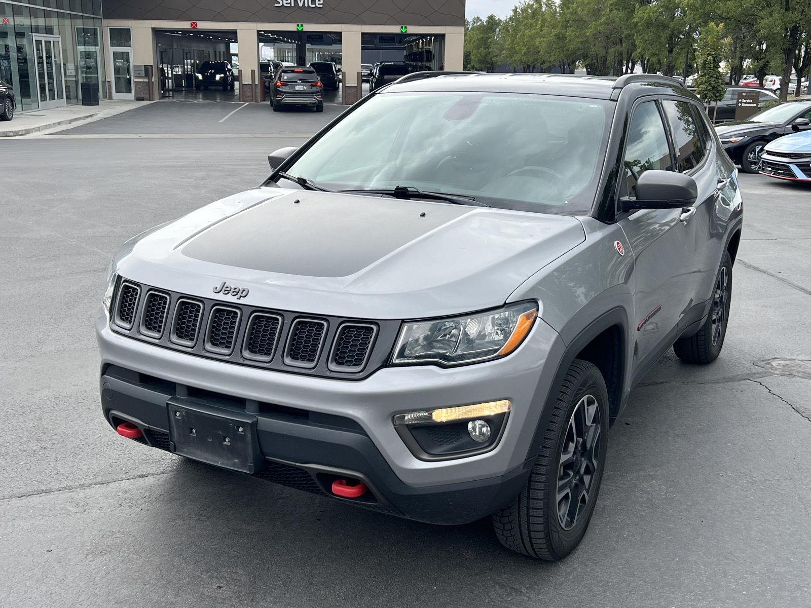 Used 2019 Jeep Compass Trailhawk with VIN 3C4NJDDB1KT747859 for sale in Lindon, UT