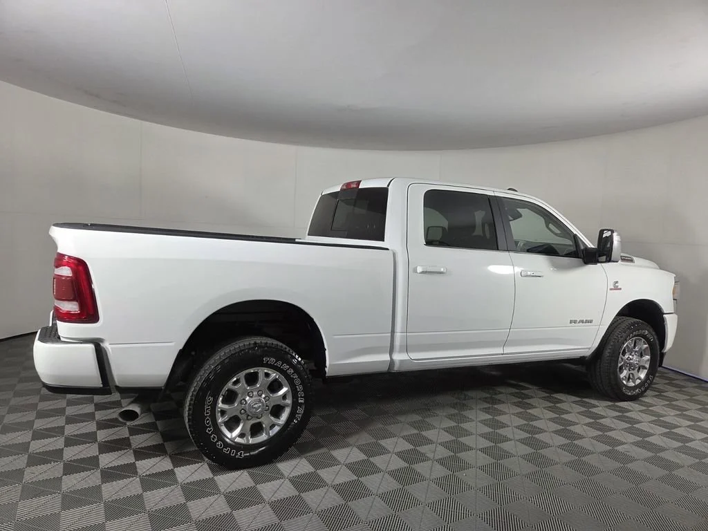 Used 2024 Bright White Clearcoat Ram Laramie image 3