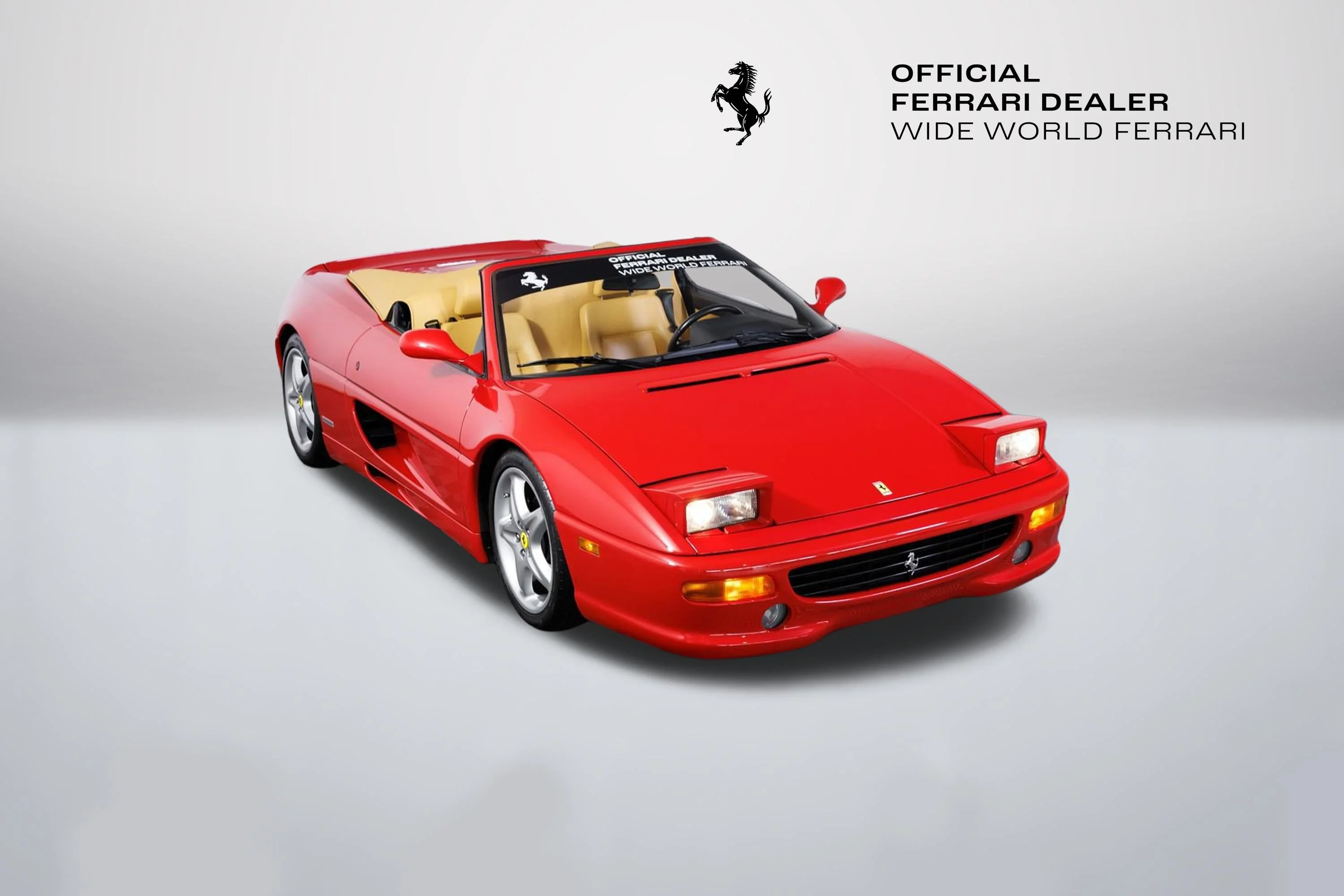 Used 1996 Rosso Corsa Ferrari Spider OEM Manual image 17