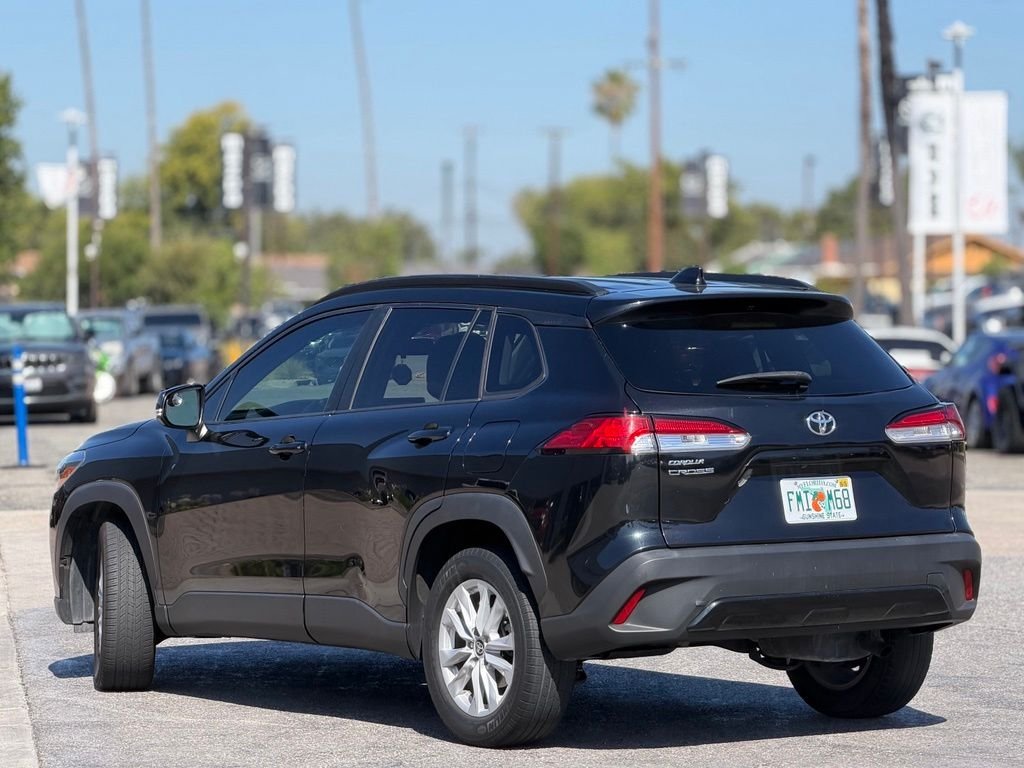 Used 2022 Jet Black Toyota LE image 2