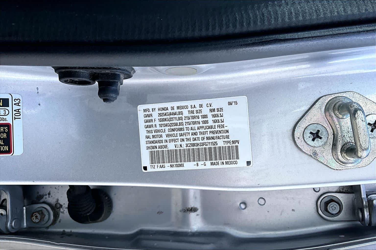 Used 2015 Alabaster Silver Metallic Honda LX image 37