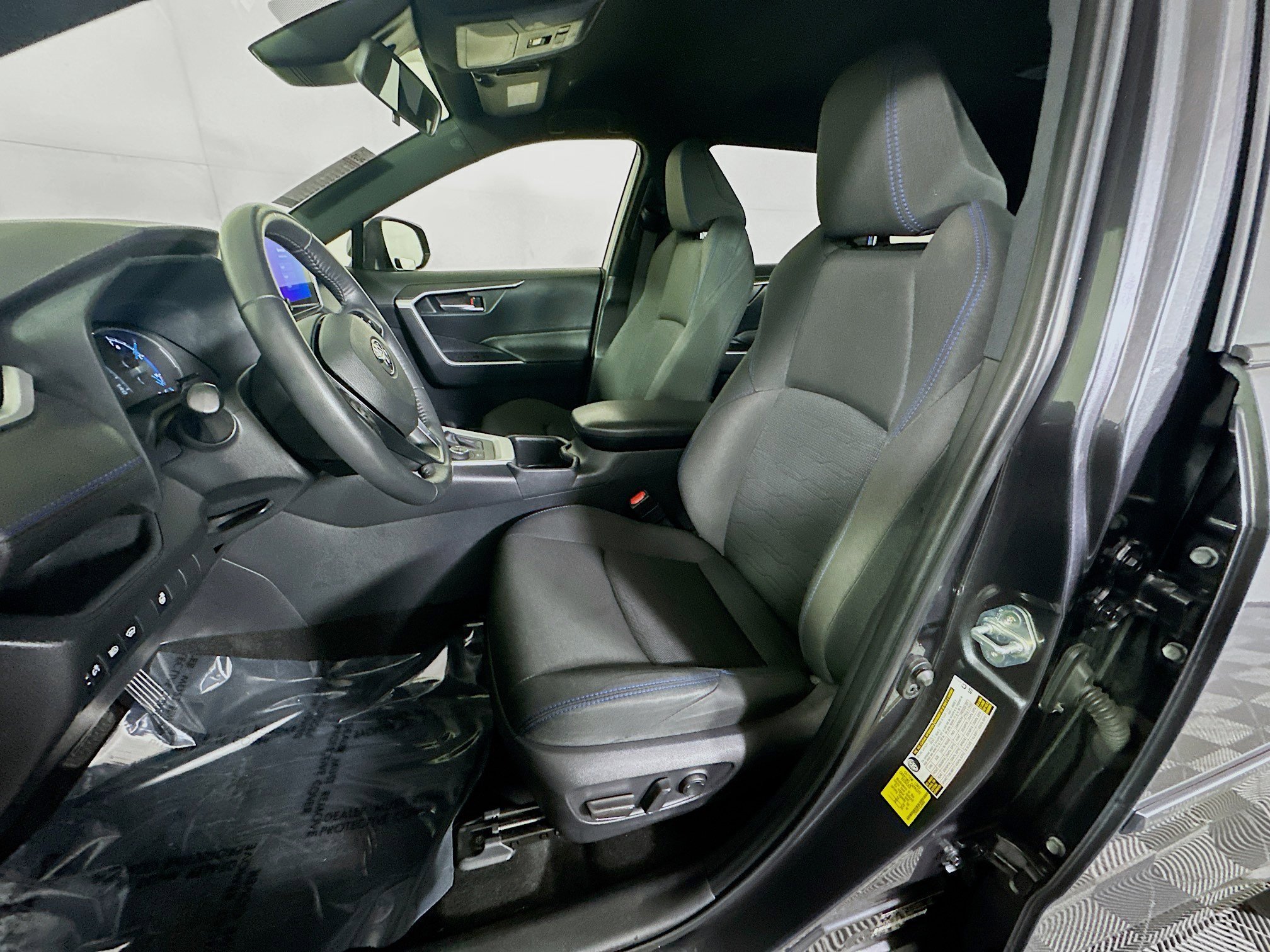 Used 2025 Magnetic Gray Metallic Toyota Hybrid SE image 12